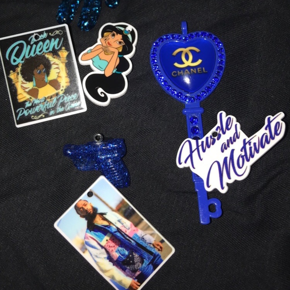 Nipsey hussle Croc charm set!!
